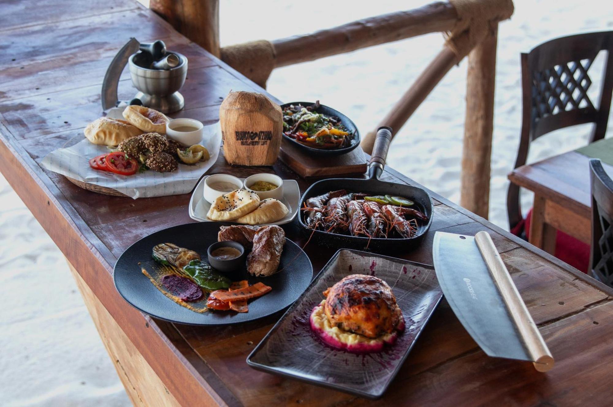 Bianco Azzurro Hotel & Restaurant ปวานี มาชังกานี ภายนอก รูปภาพ